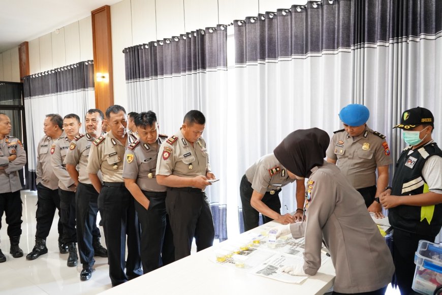 Polres Situbondo Pastikan Seluruh Jajaran Menjaga Profesionalisme Tanpa Narkoba
