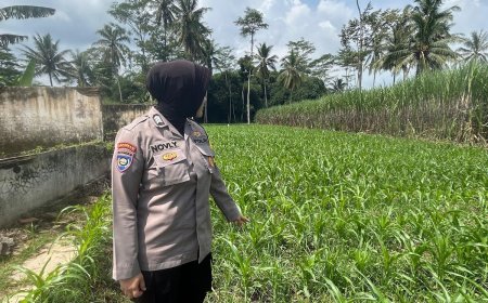 Polres Malang Dorong Lahan Produktif Jadi Penopang Ketahanan Pangan